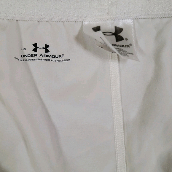 Under Armour Men's Athletic Shorts Beige Color Size Large Waist 36" Inseam 7" - Picture 6 of 6